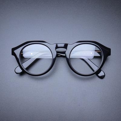 Vintage Reading Glasses Acetate Frame for Men Customize Prescription Eyeglasses Retro Stylish Frame Women Luxury Brand Eyewear