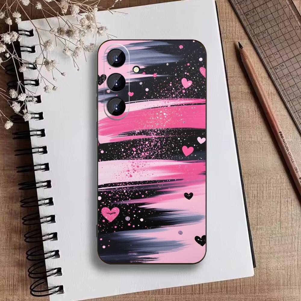 

Y2k J-INS Graffiti Phone Case For Samsung Galaxy A73,A21s,A22,A31,A52,A53,A71,A41Soft Black Shell Samsung a13 5g