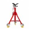 Adjustable Height Pipe Stand Caster Wheels Industrial Tool High Load Capacity