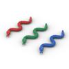 MOC 10 PEZZI 30115 Blocchi da Costruzione Serpente Mattoncini Decorazione Zoo Animale Educativo Puzzle a Particelle Idea Giocattolo Regali di Compleanno per Bambini