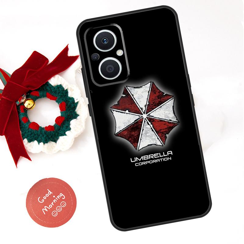 Umbrella Corporation Funda For OPPO Reno 8 Lite 10 11 12 13 14 Pro 11F 12F 13F 14F OPPO Find X8 X5 X6 X9 Pro Case