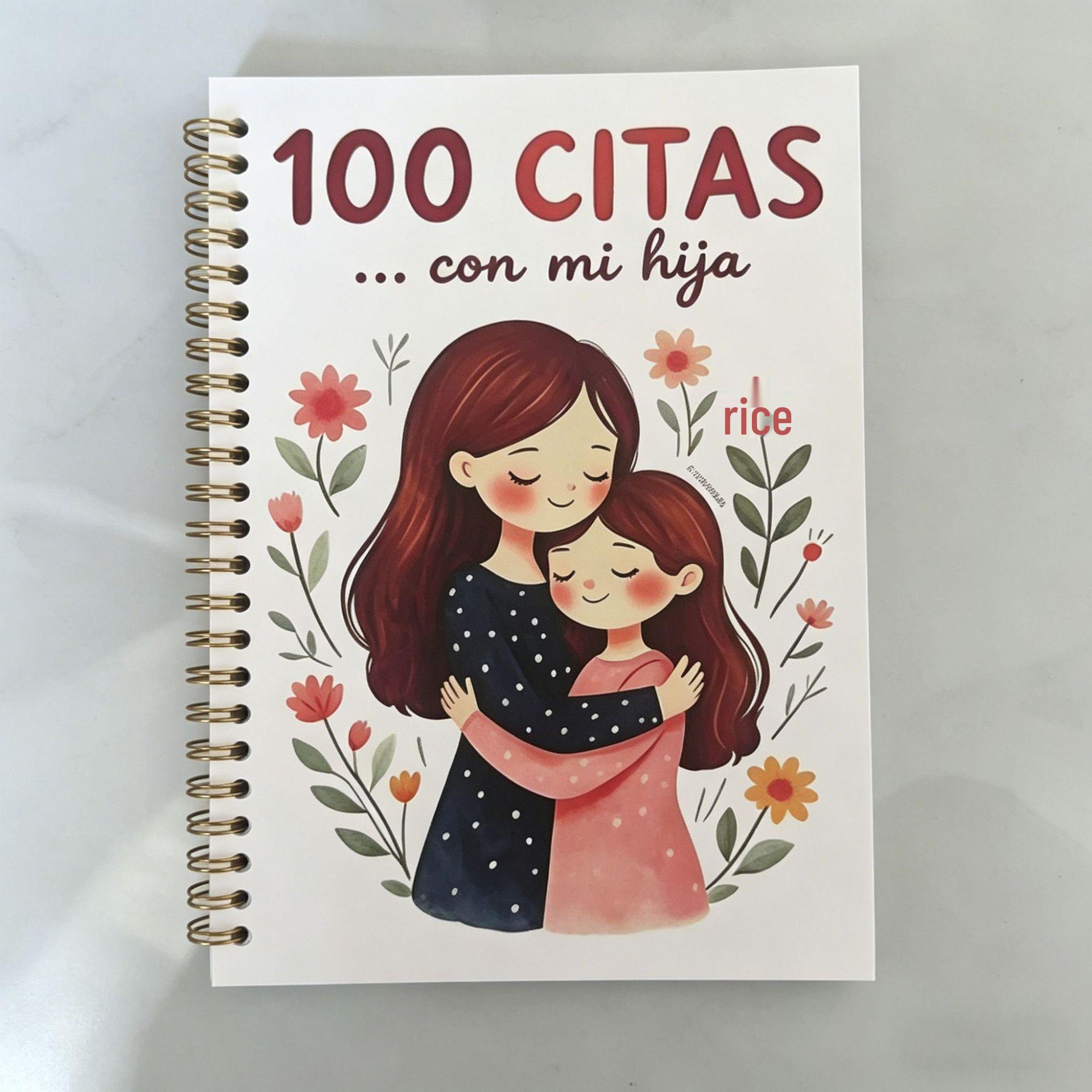 100 Inspiring Quotes & Date Ideas Journal: Mother-Daughter Memory Notebook
