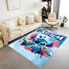 Colorful Stitch Adventure Floor Mat Perfect for Kitchen Outdoor Game Room Bedrooms Antislip Carpet Anime Office Decor Perfect Gift for Friends & Famil