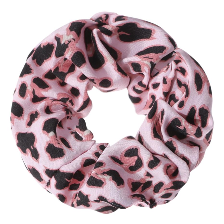 Leopard Print Scrunchies Hair Tie Hair Rope High Elasticity Elastic Hair Band Ponytail Holder Elegant Women Hair Accessories