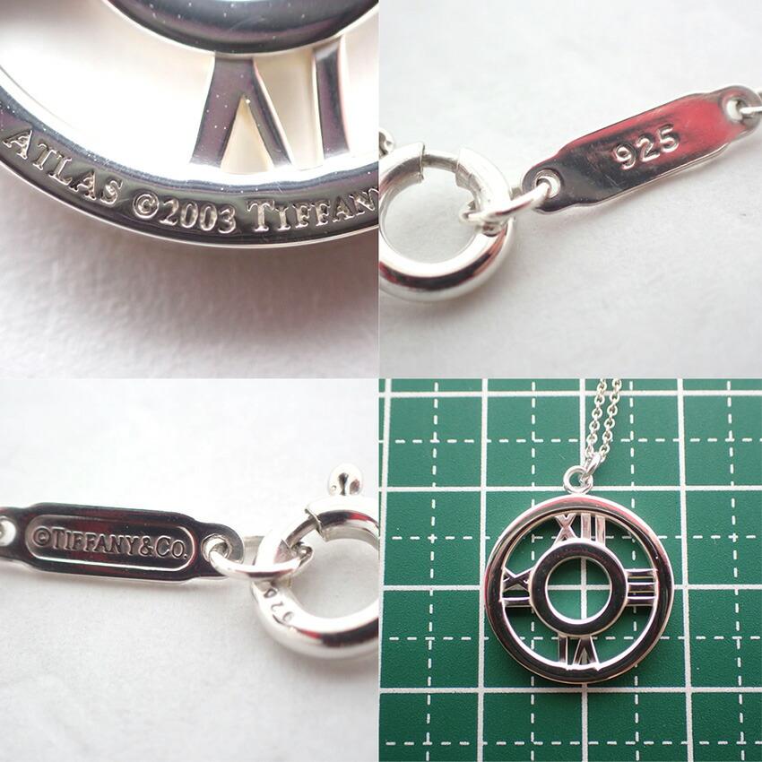 [Used] TIFFANY 925 Open Atlas Medallion Pendant/Necklace/g508-63