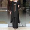 2024 Hot-Selling Solid Color Muslim Attire Set