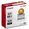 Oryginalny pojemnik z tuszem Canon N20 Multipack XKI-N21 (BK/C/M/Y/PB) + 6-kolorowy XKI-N21+N20/6MP