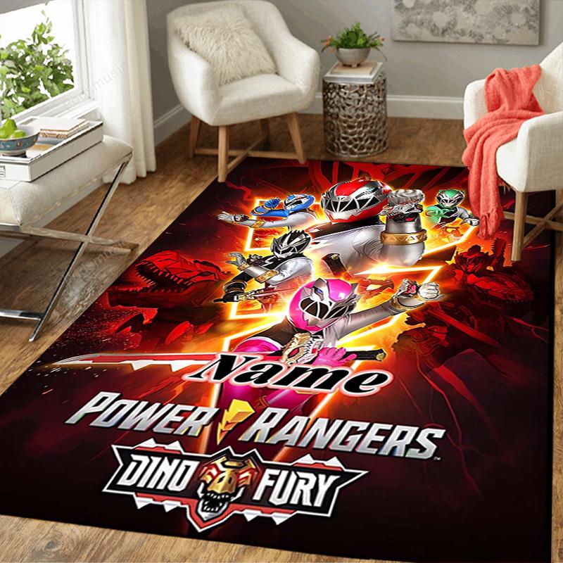 Custom 1Pc Power Rangers Teamup Rug Office Carpet Indoor Outdoor Entrance Doormat Nonslip Soft And Comfortable Living Room D2915222