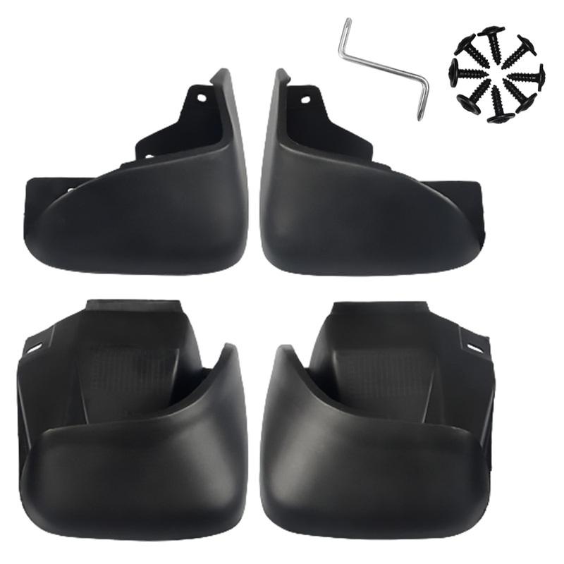 Splash Guard Mud Flaps for Honda Accord 6th Gen (Sedan Model Only) 1998-2002 Black Mud Flaps Fender Mudflaps
