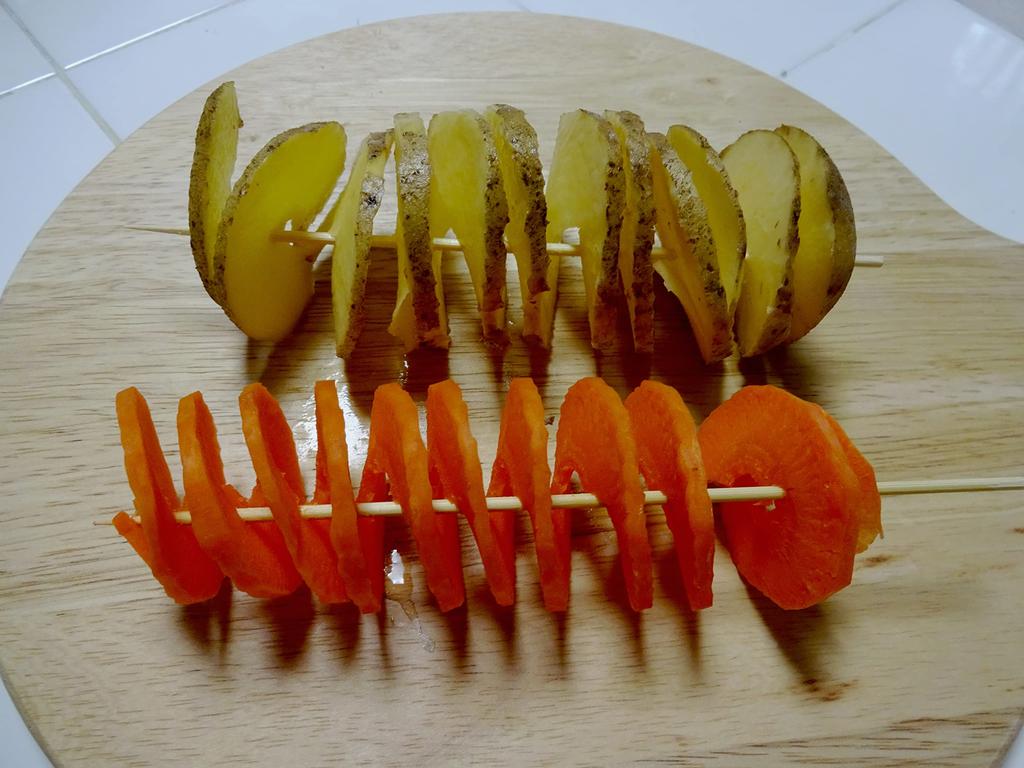 Kokubo Tornado Cutter Perfect for Potatoes and KK247 Industries' (Spiral Cut/Red) - Hand-Resistant, Vegetables,