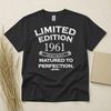 65. Geburtstag T-Shirt Geboren 1961 65 Jahre Alt Geschenke Limitierte Auflage Vintage Tee