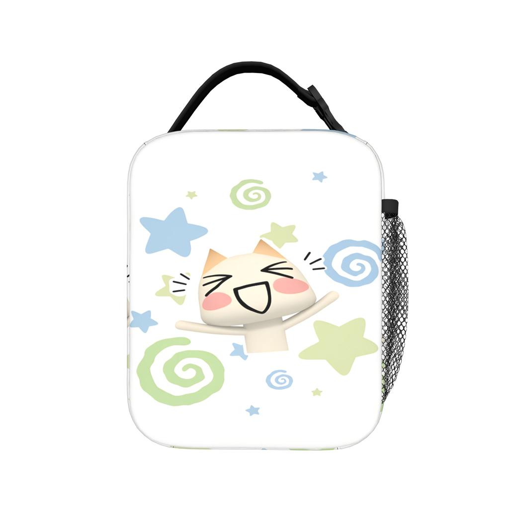 Toro Inoue Cat Lunch Bag For Child Graphic Design Lunch Box Vintage Office Cooler Bag Portable Insulated Oxford Tote Food Bags