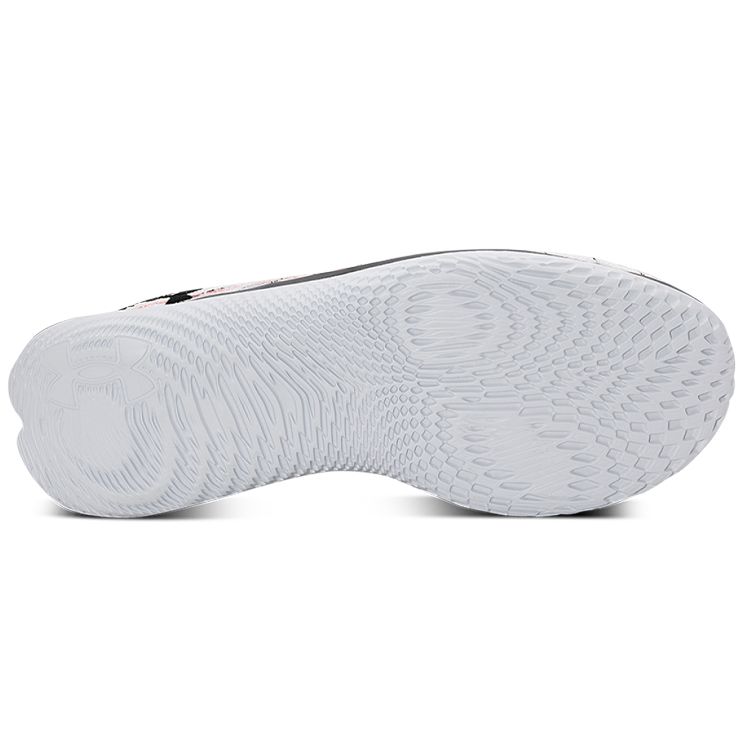 Under Armour Flow Velociti Wind CN Fitness Cushioning Comfortable Sports Fabric Low-Top Training Running Shoes Men sneaker White 3025204-100