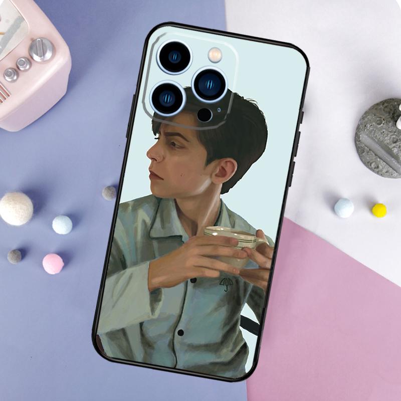

Aidan Gallagher Number Five Phone Case For iPhone 17 Air 17Pro Cover For Apple iPhone 17 Pro Max Cover Funda iPhone 17 Air