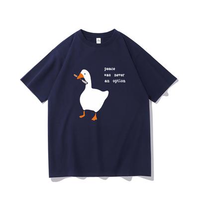 T-Shirt Sommer Rundhals Kurzarm T-Shirt Baumwolle Atmungsaktiv Lustige Kleidung Übergröße Lässig Baumwoll-Tops Kurzarm