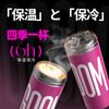 GOOM 600ml Portable Vacuum Insulated Tumbler with Straw, Leak-Proof, 316 Stainless Steel Vacuum Insulated, 3-Way Insulation, Keeps Drinks Hot or