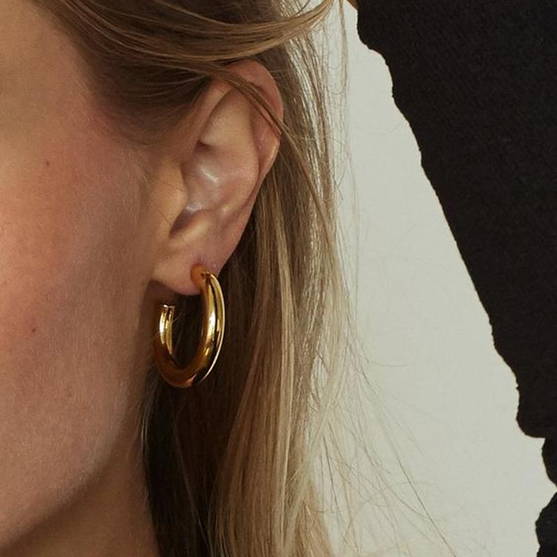 Fashion Gold Color Earrings Set for Women Boho Vintage Chunky Heart Pearl Geometric Studs Earrings Simple Jewelry Gifts 2026 New