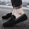 Fashion New Men Loafers Soft Moccasins Summer Shoes Man High Quality Mens Shoes Casual Suede Leather Driving Flats Italian Walking Shoes