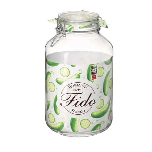 Bormioli Rocco Food Jar, 4L, 1.49260(08067) RBR0607