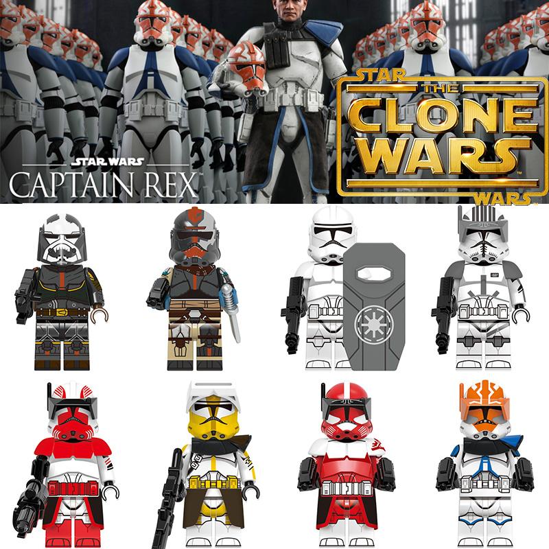 The Wars Star Clone Wars Building Block Cody Fox Vaughn Kid Assembled Toy Puzzle