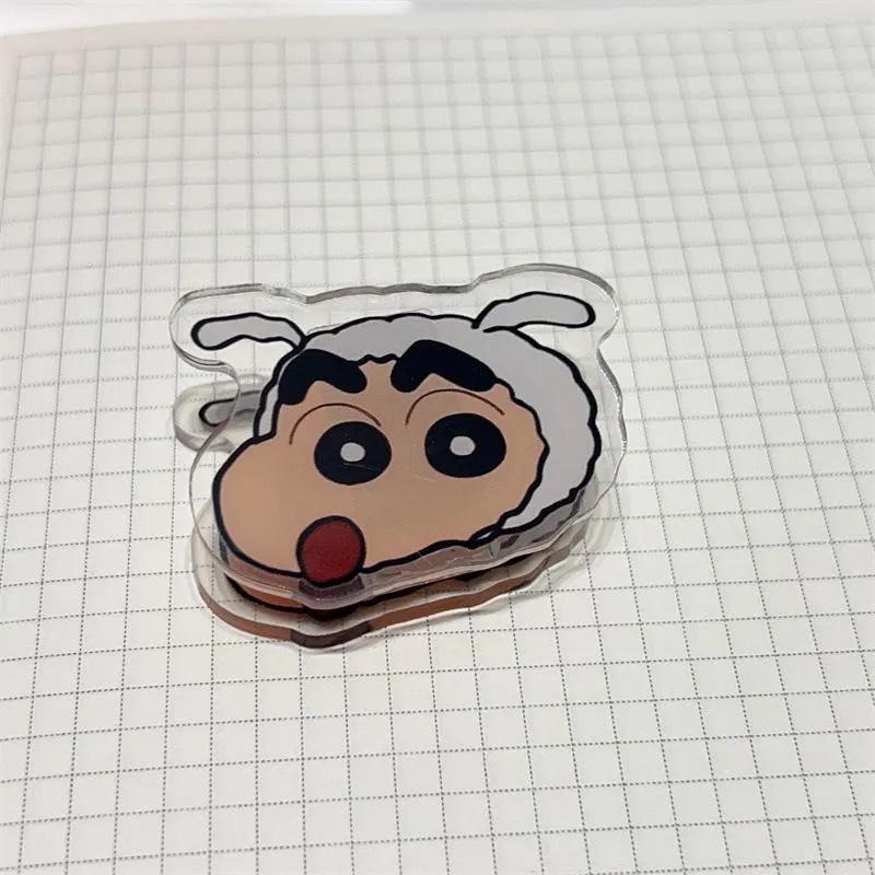Crayon Shin-chan Double-Sided Cartoon Paper Clip Memo Storage 