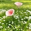 3pcs Flower Shape Bee Butterfly Water Dispenser Ceramic Bee Watering Station  Outdoor Use