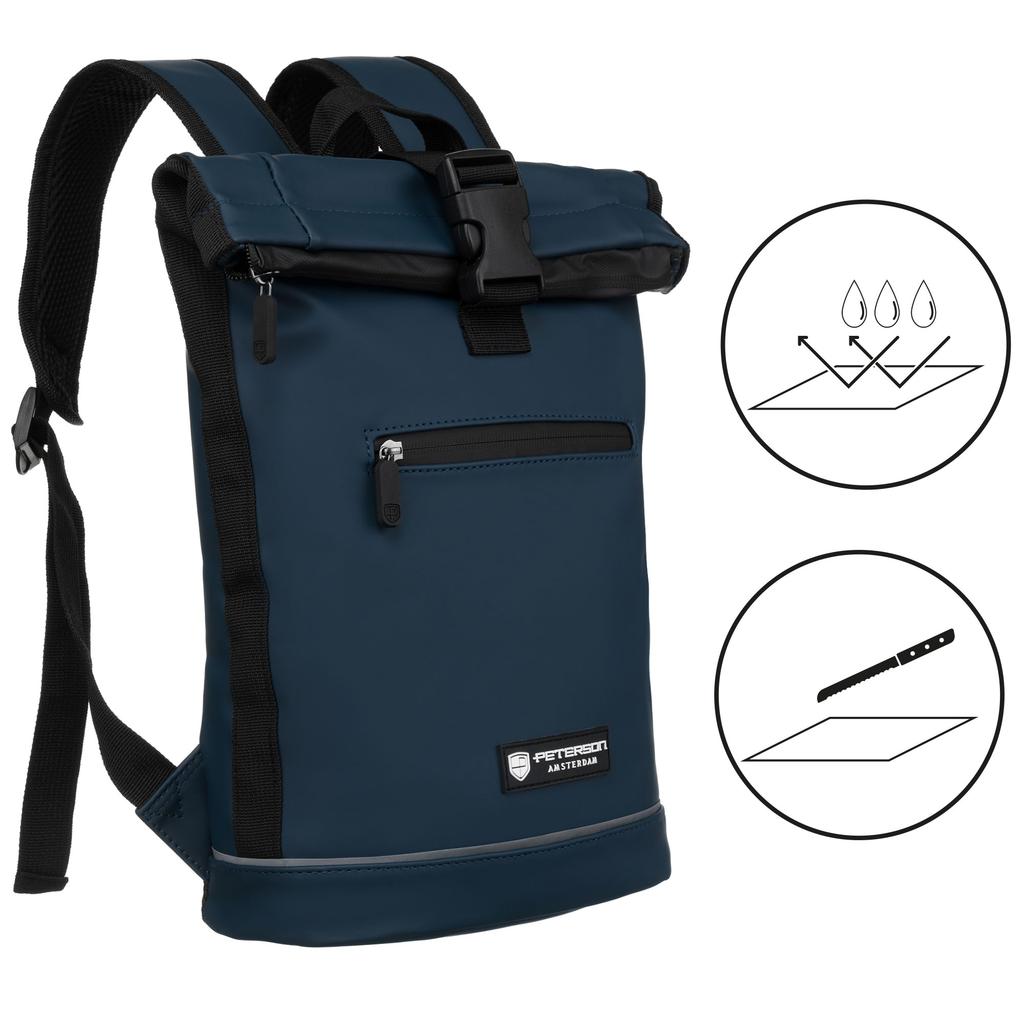 Peterson PU PTN Backpack EB66-6496 Navy