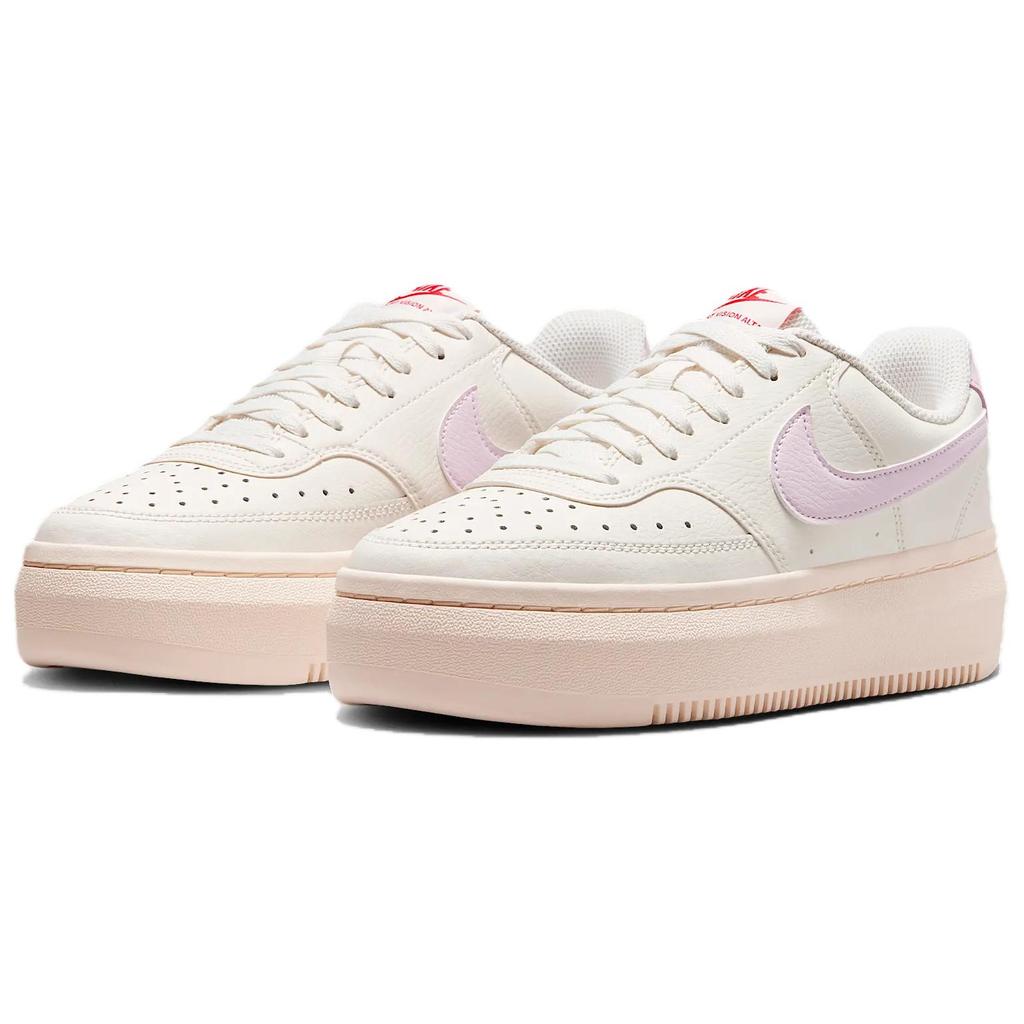 Nike Court Vision Alta Comfortable Non-Slip Durable Low-Top Sneakers Women Sneakers Light-Pink IB4480-133