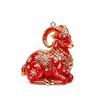 2D Flat Xmas Tree Sheep Hanging Ornaments 2027 Year of The Sheep Keychain  Shop Window Display