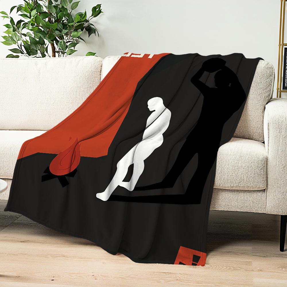 Game R-RUST Blanket For Sofa Room Microfiber Bedding Blanket office Travel Gift Home