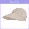 Summer Wide Brim Sun Hat With Removable Hat Top Breathable Sunshade For Outdoor Activities