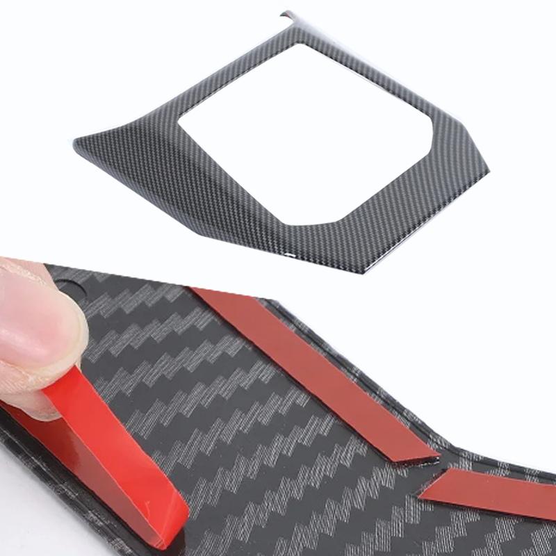 ABS Carbon Fiber Center Console Gear Panel Cover Frame Trim Sticker Car Interior Accessories For BMW X3 G45 G48 2025