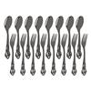 16Pcs Stainless Steel Teaspoon and Fruit Fork Set Afternoon Tea Small Dessert Spoon Fork Kitchen Tableware Western Style Dinnerware