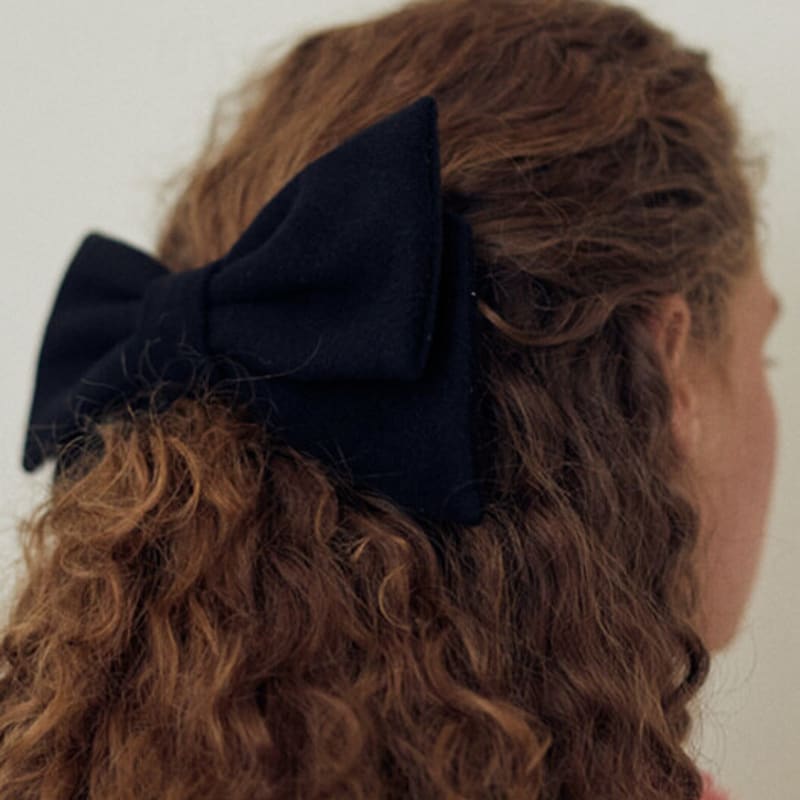 Elizabeth Moments [Premium]Simple Wool Ribbon Hair Pin