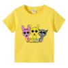 Summer Sprunki Kids Clothes Incredibox Boys Girls  T-shirts Cartoon Game Character Print Tops Cool Comfortable Short Gift