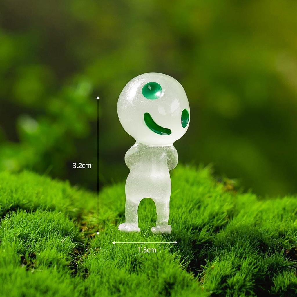 Princess Mononoke Luminous Tree Spirit Figurine - Glowing Anime Ornament