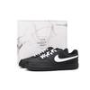 Air Force 1 Coverage Slip Resistant Low Top Skateboard Shoes Unisex Black White DH2987-002(Team59-SBOX)