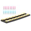 60A Dual Row Independent Busbar with Heat Shrinkable Tube Terminal for Truck Car Yacht Ship8 Position Terminal