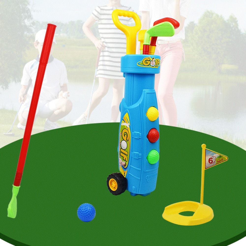 Casual Golf Set Toy Mini Children Golf Club Set Toy Sports Toys Kids Golf Game Set  Toddler