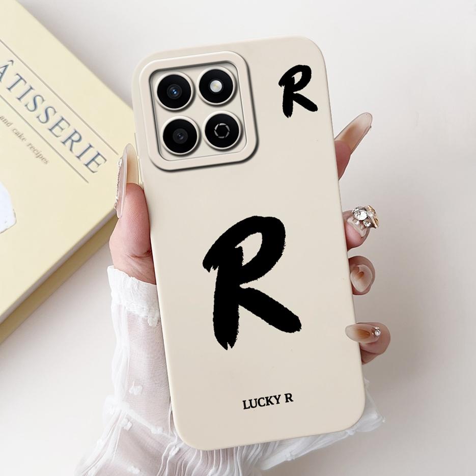 For Honor X7C Case ALT-LX2 Cute Lucky Letters Cover Shockproof Soft TPU Phone Case For Honor 200 Smart HonorX7C Back Cover Coque