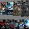 New World Jurassic Park Phone Case For Iphone 16E 15 Pro 14 Plus 17E 16 17 Pro Max Air 11 12 13 Mini Shockproof Capa Cute Cov