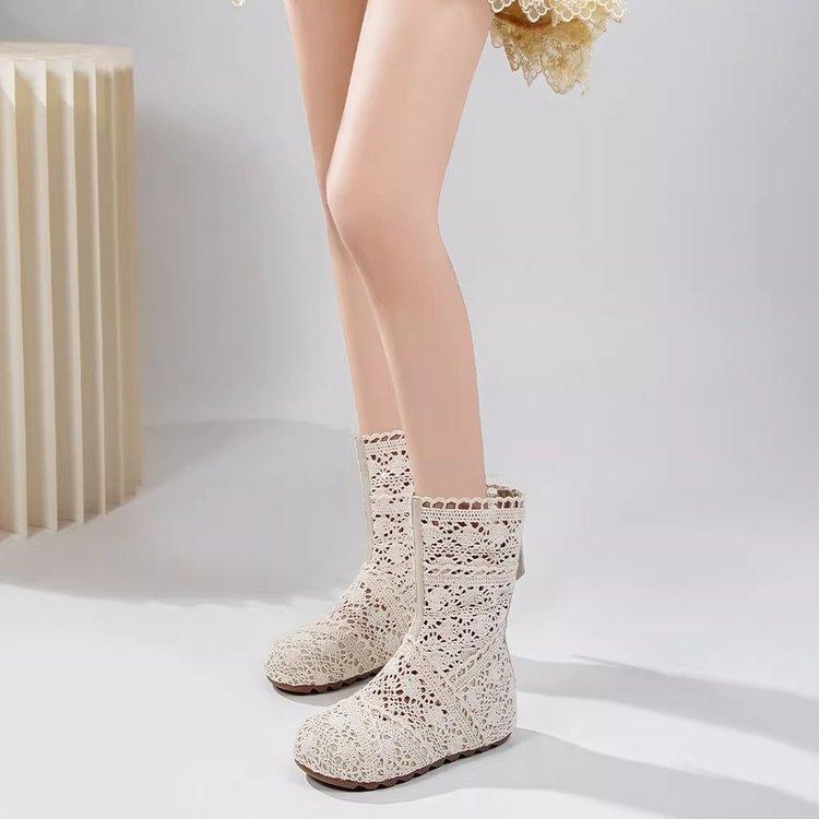 Summer Breathable Short Boots With An