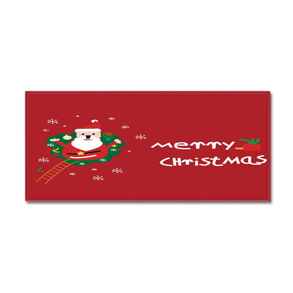 Christmas Kitchen Sand Carpet Doormat Long Floor Mat