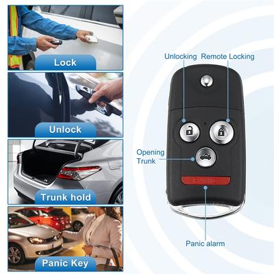 4 Button Keyless Entry Remote Control Replacement Key Fob Smart Fob OUCG8D-439H-A For Acura TL 2007-2008 313.8Mhz 46Chip