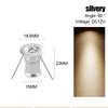 1W Power Mini LED Spotlight 3000K Warm Light Cabinet Downlight Durable Spot Lights  Indoor Lighting