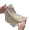 2025 Women's High-End French Lace Panties - Satin Ice Silk, Seamless, Mid-Low Waist, Plus Size