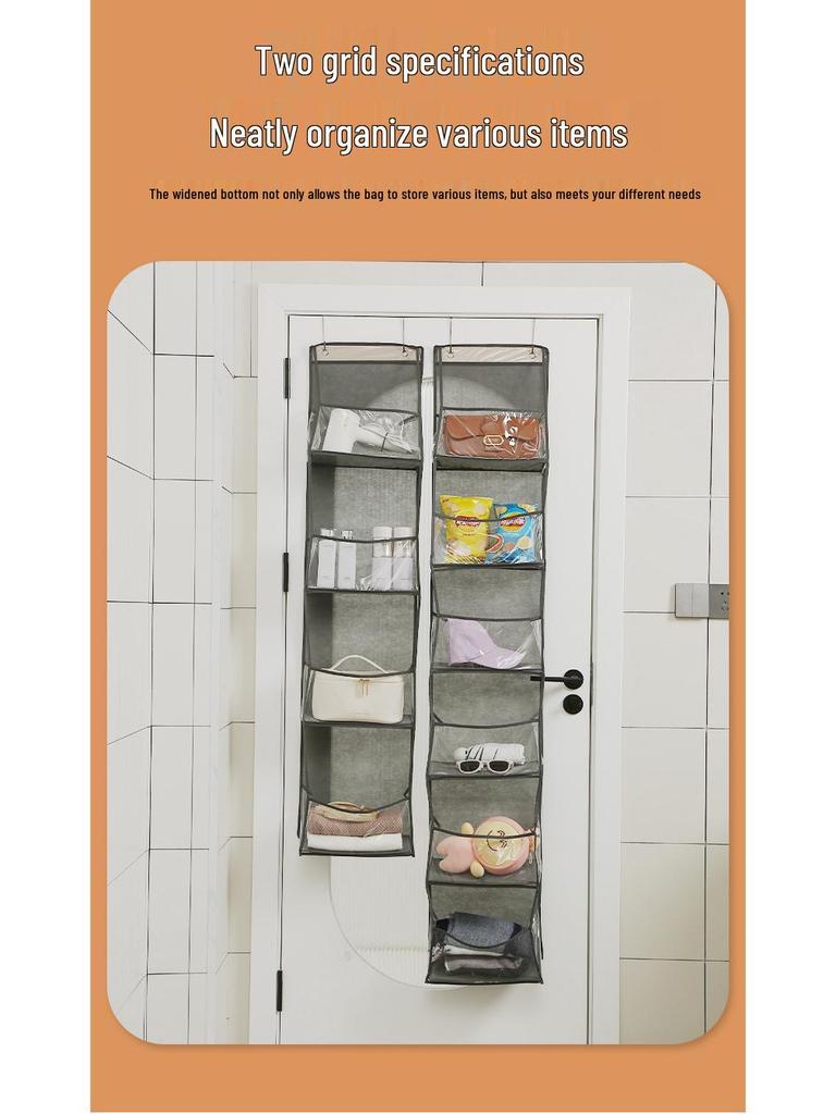 Staubdichter Türhänge-Taschenorganizer für Kleiderschränke – Ideal für Babyartikel, Kosmetika, Spielzeug und Sonstiges