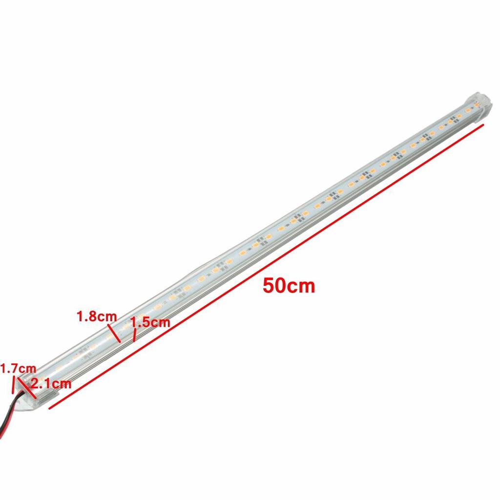 4x 50cm 5630 LED Lichtleiste Streifen Leuchte Auto Boot Van 12V Wasserdicht 4x 50cm 5630 LED Lichtleiste Streifen Leuchte Auto Boot Van 12V Wasserdicht