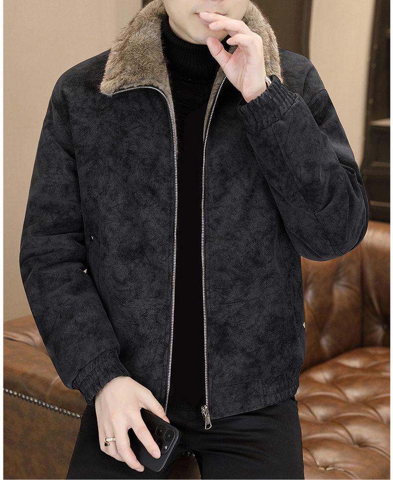 American Retro Men's Reversible Multi-Pocket Jacket - Trendy, Loose, Versatile Top