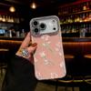 Hand-Painted Rose Case for Apple iPhone 17 Pro Max - Compatible with iPhone 13/15/14/11, Female Design